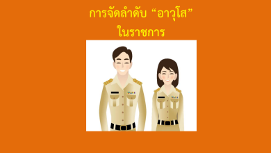 การจัดลำดับอาวุโสในราชการ เพื่อใช้ในการบริหารงานบุคคลของข้าราชการครูและบุคลากรทางการศึกษา ตามหนังสือสำนักงาน ก.ค.ศ. (ว22/2555)