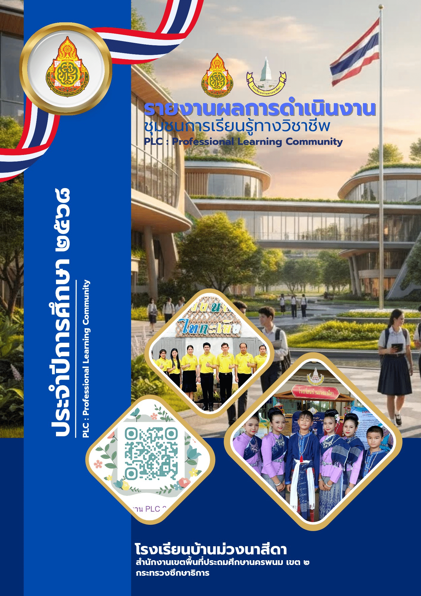 แจกฟรี!! รายงานการดำเนินงาน PLC ในสถานศึกษา ปี 2568 (ฉบับสมบูรณ์) ไฟล์ Word แก้ไขได้ เครดิต Wichitsanupong Bossboy