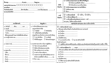 ดาวน์โหลด แบบคำร้อง ขอย้ายครู หลักเกณฑ์ ว18 /2565 ไฟล์ Word แก้ไขได้ ใช้ยื่นขอย้ายครู 1/2569