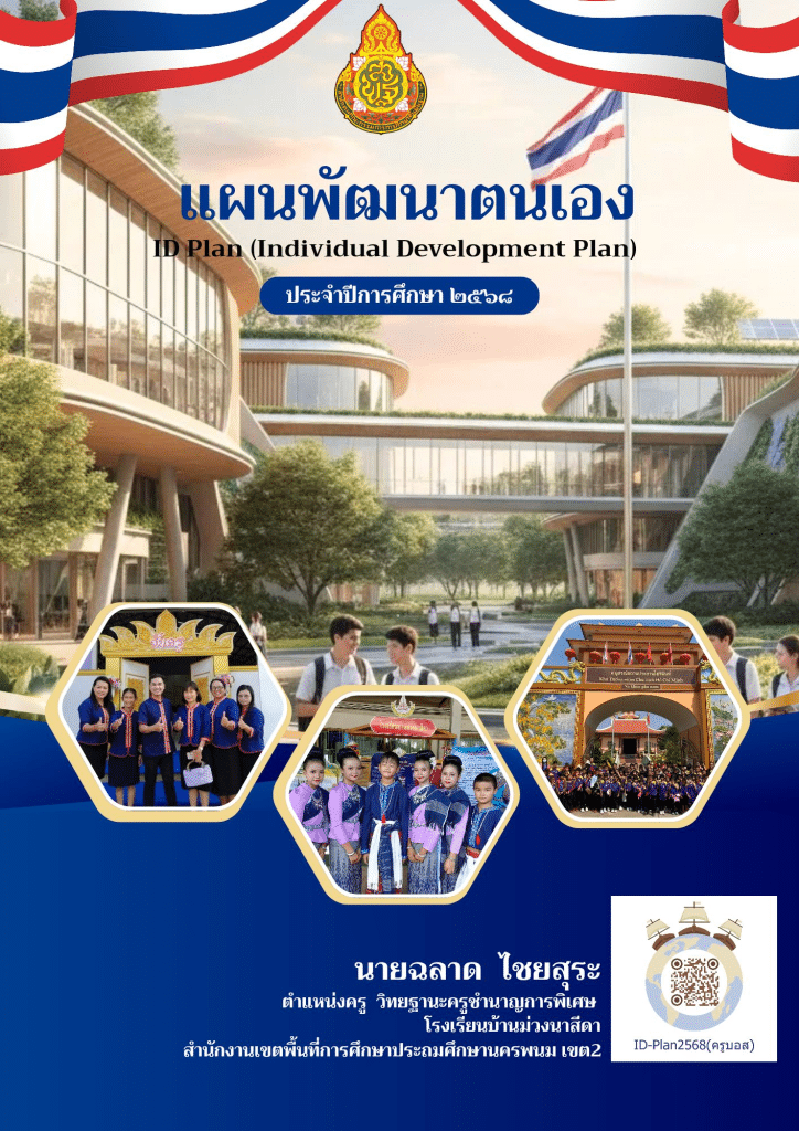 แจกไฟล์ ID Plan แผนพัฒนาตนเองรายบุคคล ไฟล์เวิร์ด แก้ไขได้ โดยครูฉลาด ไชยสุระ